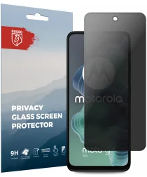 Rosso Motorola Moto G35 9H Tempered Glass Screen Protector Privacy