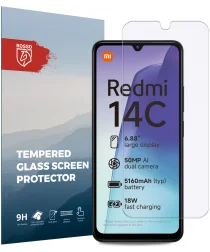 Rosso Xiaomi Redmi 14C 9H Tempered Glass Screen Protector