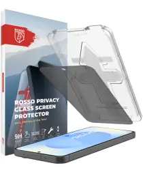 Rosso Samsung Galaxy S25 Plus Privacy Glass met Installatietray Dust Removal