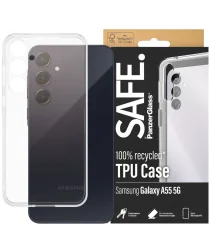 PanzerGlass SAFE Samsung Galaxy A55 Hoesje TPU Back Cover Transparant