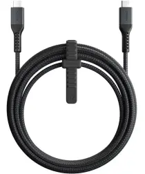 Nomad USB-C naar USB-C Kevlar® Kabel 100W Fast Charge 3 Meter Zwart