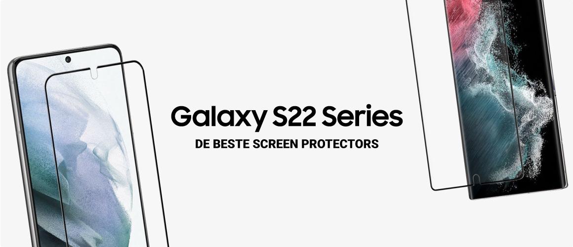 Dit zijn de beste screen protectors voor je Samsung Galaxy S22