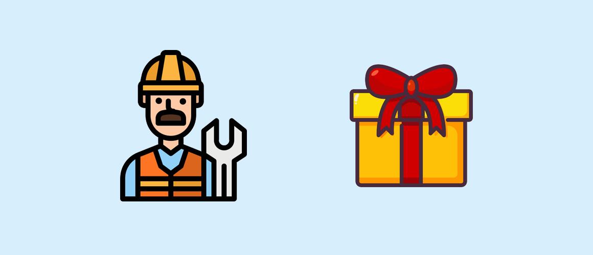 Het beste cadeau voor een timmerman of bouwvakker!
