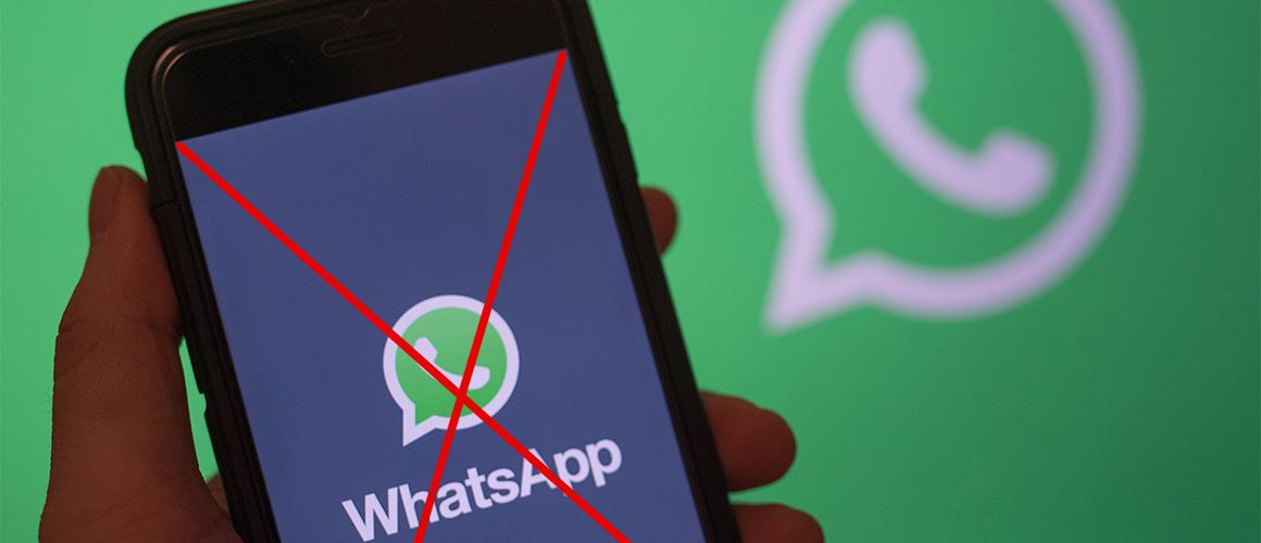 WhatsApp stopt met werken op oude telefoons