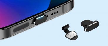 Anti Stof Plug voor je USB - C of lightning poort en speakers van je telefoon