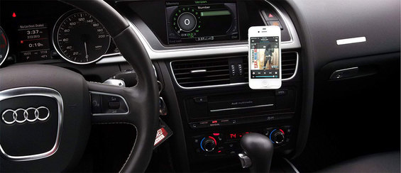 Audi MMI/AMI Bluetooth muziek met iPhone (Spotify)