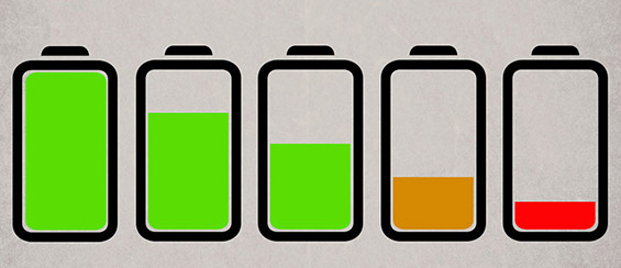Kenmerken van een defecte telefoon of tablet batterij