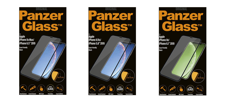 PanzerGlass screenprotectors