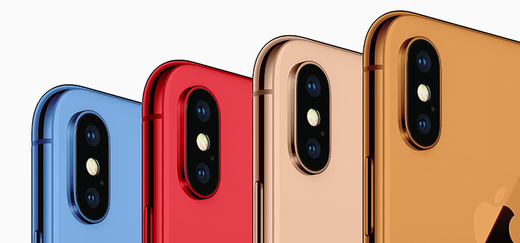 iPhone 2018 kleuren