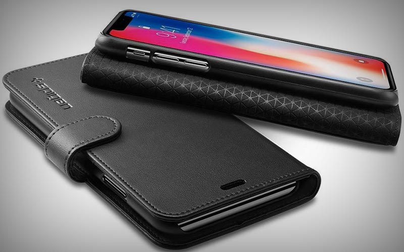 Spigen Wallet S hoesje iPhone X