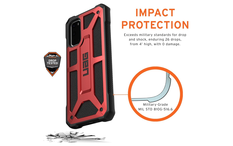 UAG hoesje voor de Samsung Galaxy S20