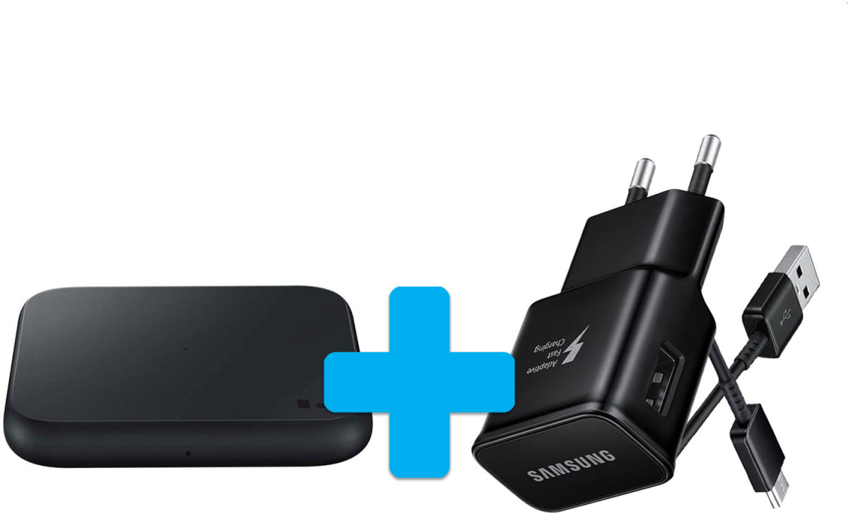 Classificatie Plicht tong Originele Samsung Wireless Charger met Travel Adapter USB-C Oplader |  GSMpunt.nl