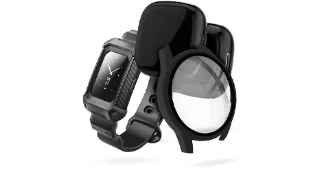 verschillende smartwatch cases