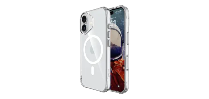 Buddi Core Een afbeelding waarop de Buddi Core iPhone 17 case telefoonhoesje te zien is