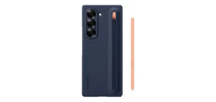 Origineel Samsung Galaxy Z Fold 6 Hoesje Slim S-Pen Case Blauw