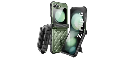 SUPCASE UB Pro Samsung Galaxy Z Flip 6 Hoesje Full Protect Kickstand Groen