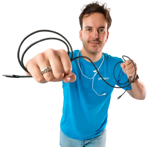 Overzicht van alle oplaadkabels