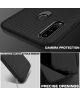 Samsung Galaxy A20s Hoesje Twill Slim Textuur Back Cover Zwart