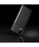 Samsung Galaxy M51 Hoesje TPU Carbon Fiber Zwart