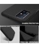 Samsung Galaxy M51 Hoesje Twill Textuur Back Cover Zwart