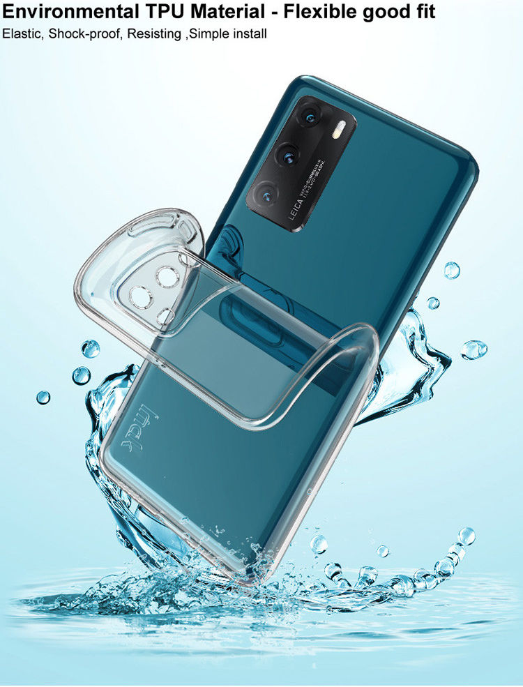 IMAK UX-5 Samsung Galaxy M51 Hoesje Flexibel en Dun TPU Transparant afbeelding 7