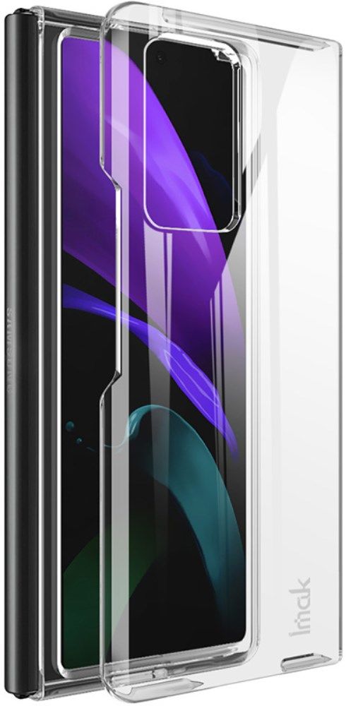 IMAK Crystal Case II Pro Samsung Galaxy Z Fold 2 Hoesje Transparant afbeelding 1