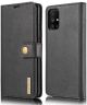 DG Ming Samsung Galaxy M51 Hoesje 2-in-1 Book Case en Back Cover Zwart