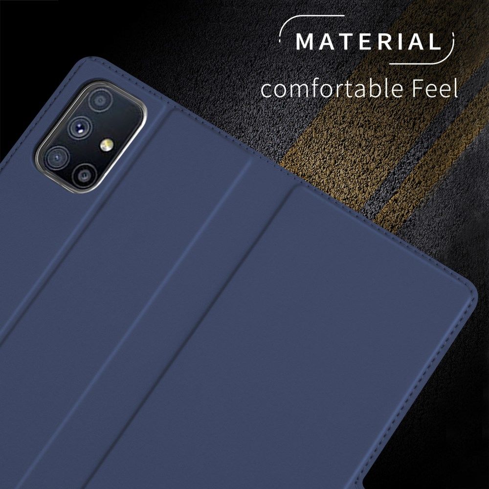 Samsung Galaxy M51 Portemonnee Stand Hoesje Blauw afbeelding 9