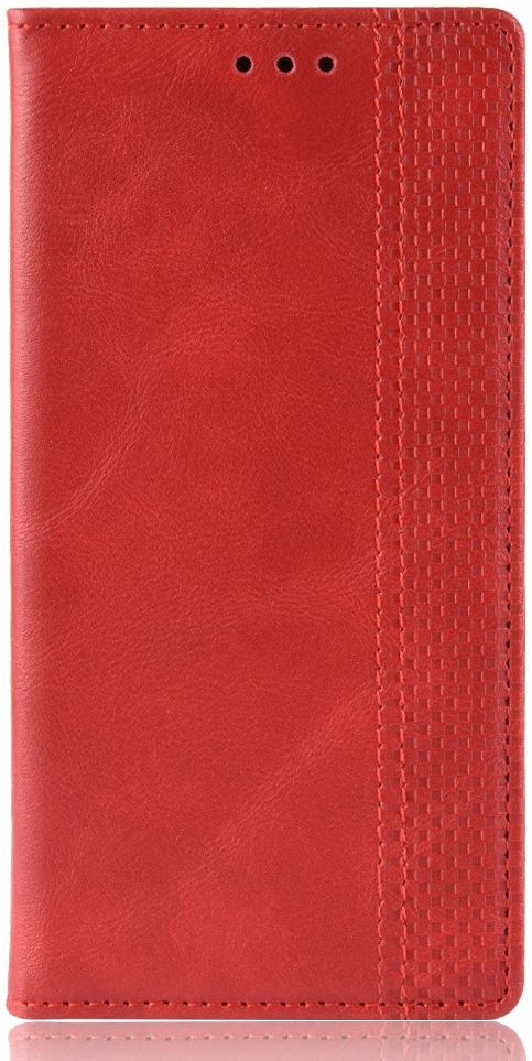 Sony Xperia 5 II Hoesje Retro Portemonnee Book Case Rood afbeelding 1