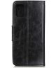 LG K52 / Q52 / K62 Hoesje Portemonnee Splitleer Book Case Zwart