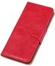 LG K52 / Q52 / K62 Hoesje Portemonnee Splitleer Book Case Rood