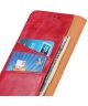 LG K52 / Q52 / K62 Hoesje Portemonnee Splitleer Book Case Rood
