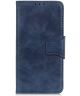 LG K52 / Q52 / K62 Hoesje Portemonnee Splitleer Book Case Blauw