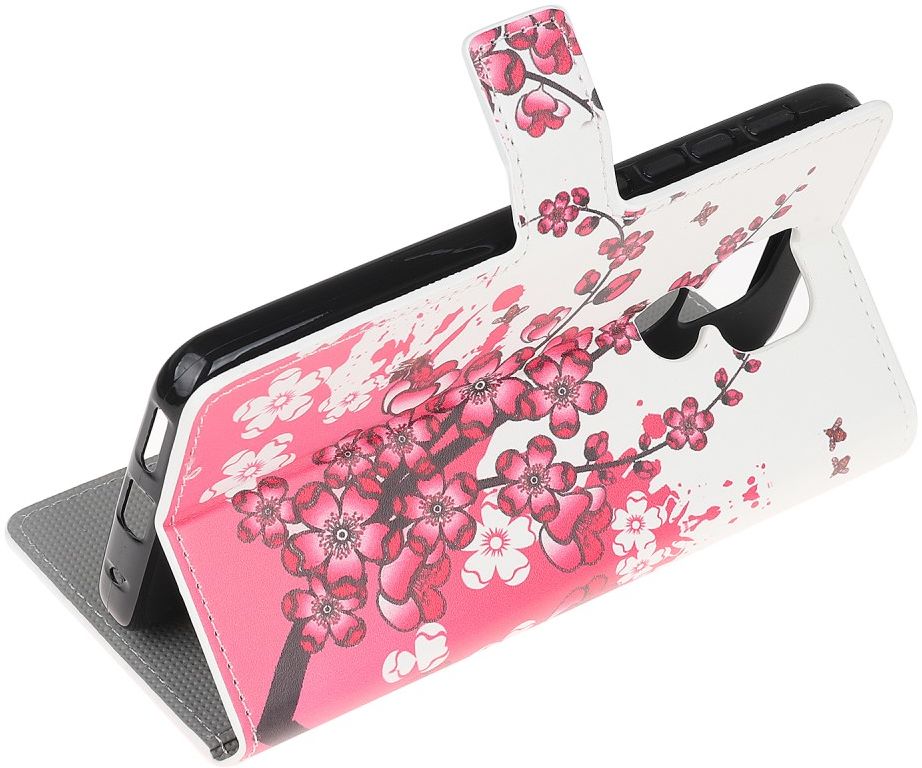 Motorola Moto G9 Play / Moto E7 Plus Hoesje met Bloemen Print afbeelding 5