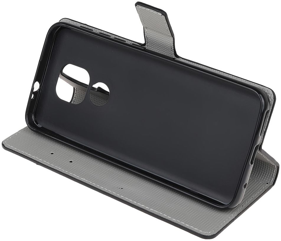 Motorola Moto G9 Play / Moto E7 Plus Hoesje met Blauwe Vlinder Print afbeelding 3