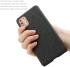 Motorola Moto G9 Plus Stof Hard Back Cover Zwart afbeelding 6