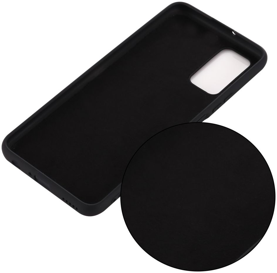 Motorola Moto G9 Plus Siliconen Back Cover Zwart afbeelding 3