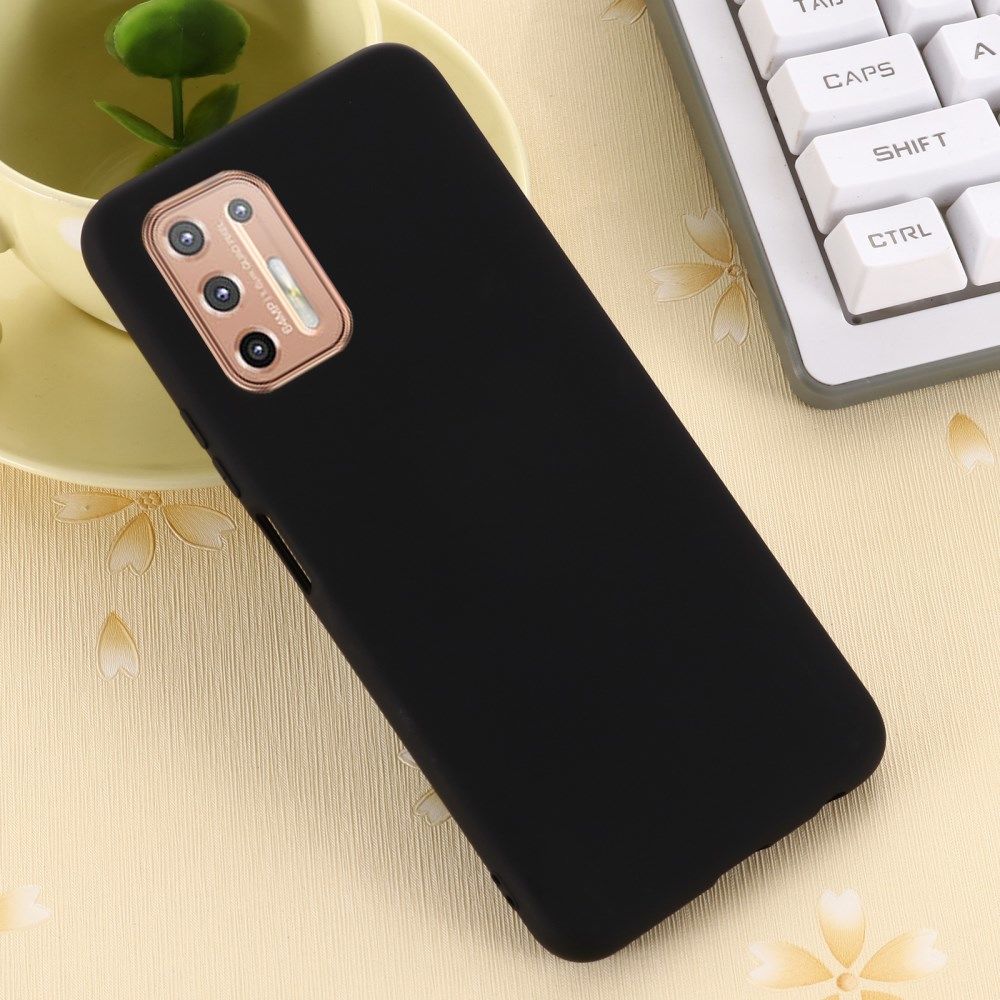 Motorola Moto G9 Plus Siliconen Back Cover Zwart afbeelding 6
