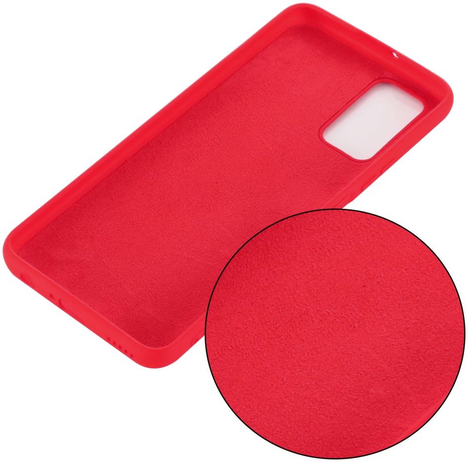 Motorola Moto G9 Plus Siliconen Back Cover Rood afbeelding 3