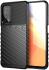 Xiaomi Mi 10T/Mi 10T Pro Twill Thunder Texture Back Cover Zwart afbeelding 1