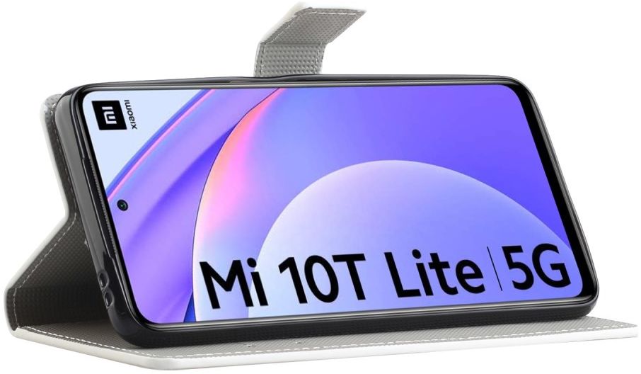 Xiaomi Mi 10T Lite Vlinders Print Book Case afbeelding 4