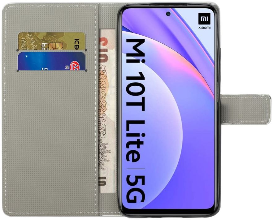 Xiaomi Mi 10T Lite Vlinders Print Book Case afbeelding 5