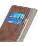Xiaomi Mi 10T Lite Retro Wallet Book Case Hoesje Bruin