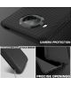 Xiaomi Mi 10T Lite Hoesje Twill Slim Textuur Back Cover Zwart