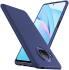 Xiaomi Mi 10T Lite Hoesje Twill Slim Textuur Back Cover Blauw afbeelding 1