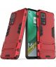 Xiaomi Mi 10T / Mi 10Pro Shockproof Backcover Met Kickstand Rood