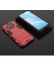 Xiaomi Redmi Note 9 Pro / Note 9S Shockproof Backcover Kickstand Rood