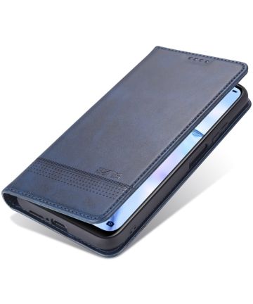 Xiaomi Mi 10T / Mi 10T Pro Hoesje Portemonnee Book Case Blauw Hoesjes