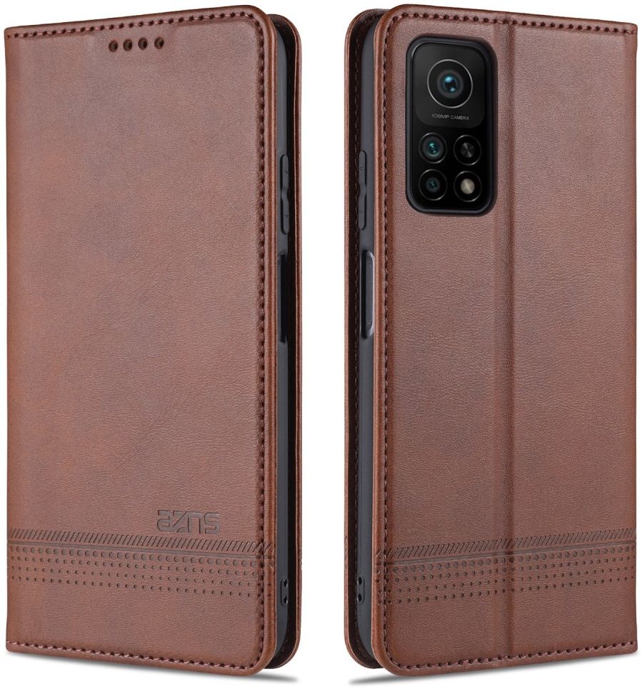 Xiaomi Mi 10T / Mi 10T Pro Hoesje Portemonnee Book Case Coffee afbeelding 2