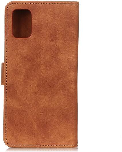 Khazneh Oppo Reno 4 Pro 4G Hoesje Retro Wallet Book Case Bruin afbeelding 3